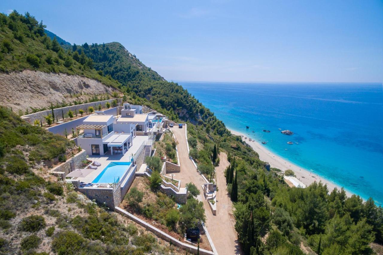 Kathisma Bay Villas - Luxury Villas- Villa Oceanos Kalamítsi Buitenkant foto