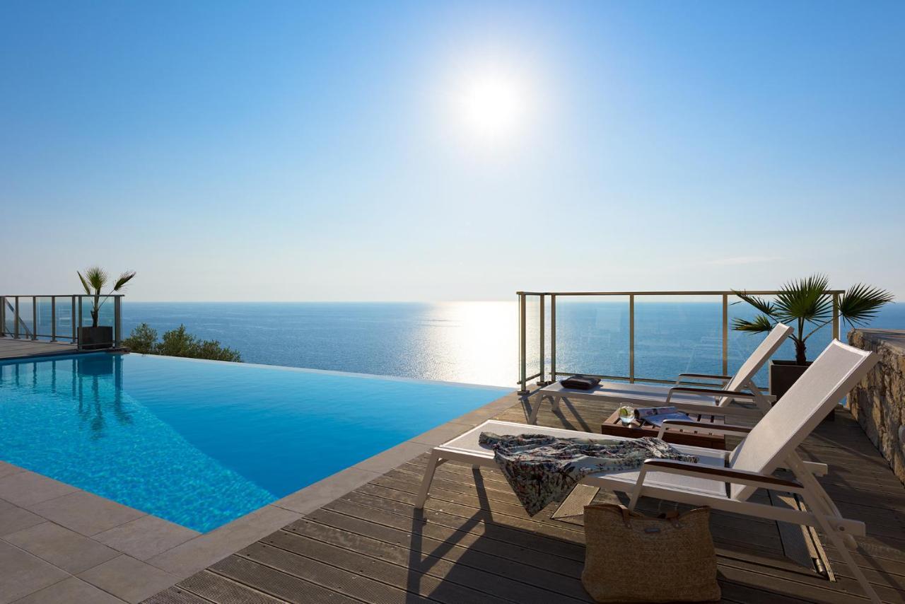 Kathisma Bay Villas - Luxury Villas- Villa Oceanos Kalamítsi Buitenkant foto