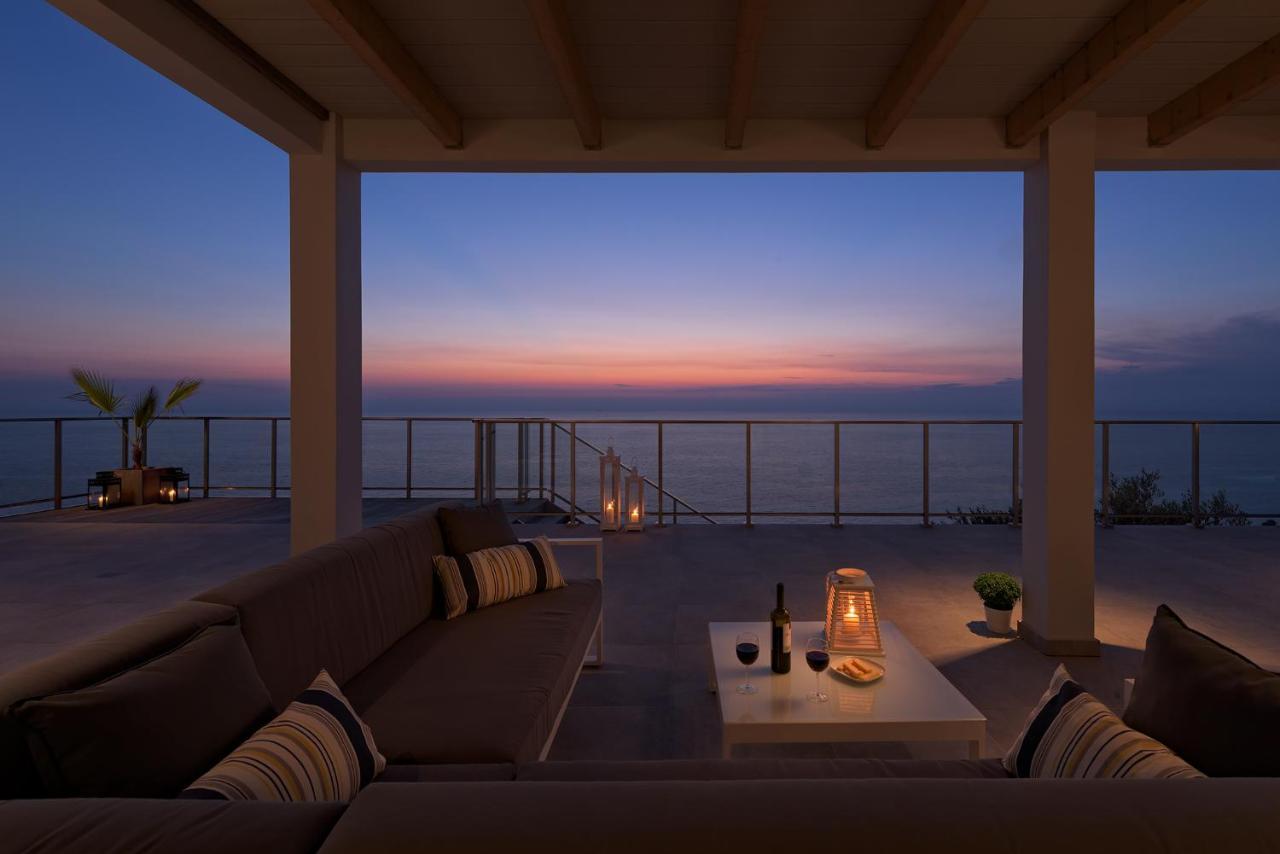 Kathisma Bay Villas - Luxury Villas- Villa Oceanos Kalamítsi Buitenkant foto