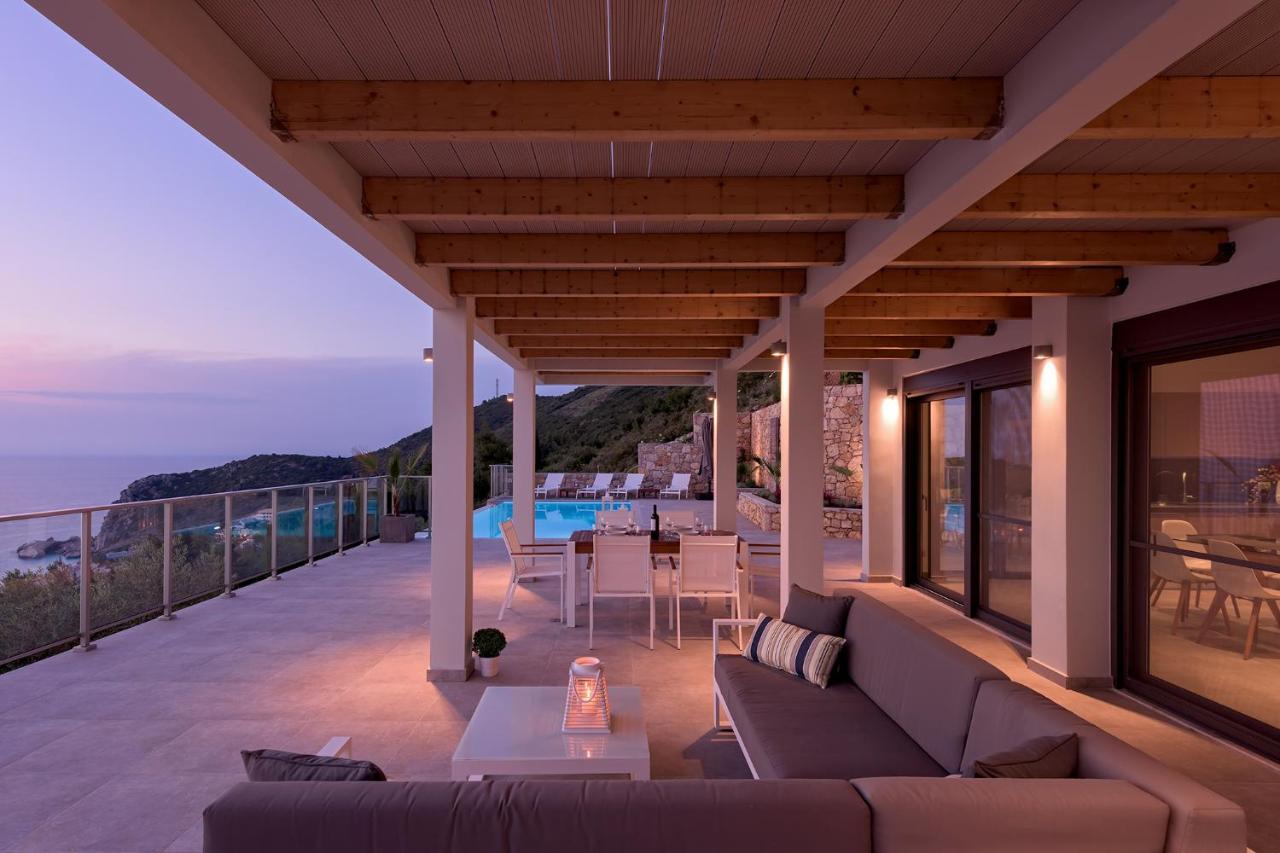 Kathisma Bay Villas - Luxury Villas- Villa Oceanos Kalamítsi Buitenkant foto