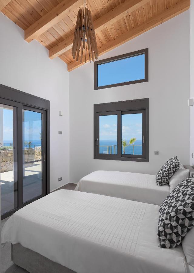 Kathisma Bay Villas - Luxury Villas- Villa Oceanos Kalamítsi Buitenkant foto