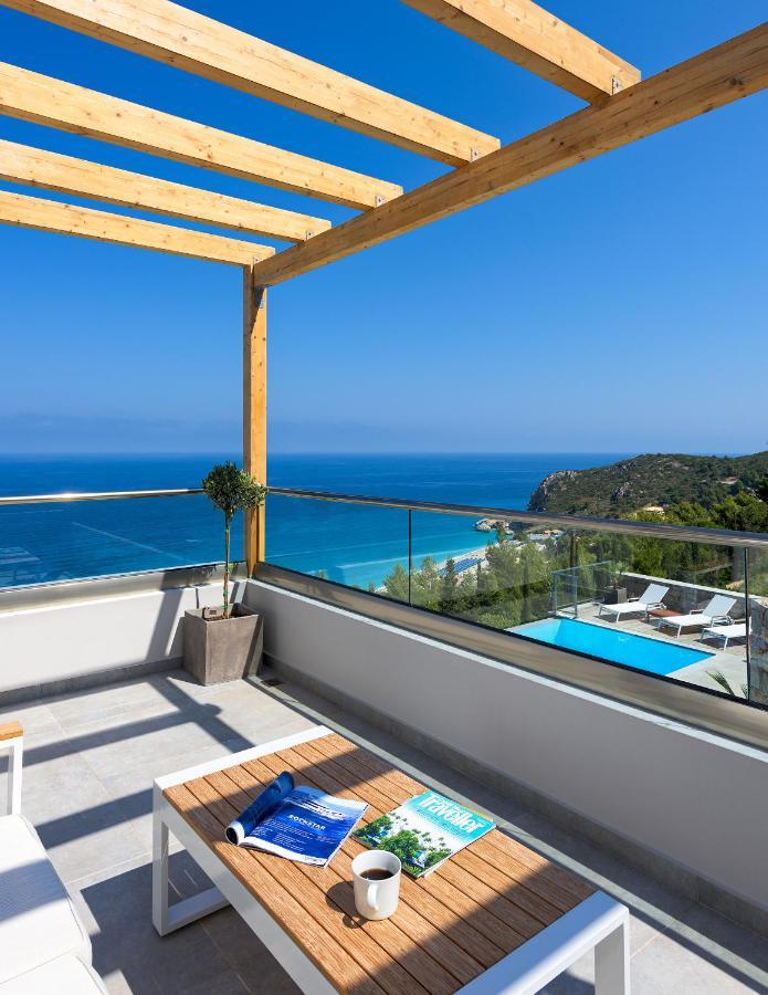 Kathisma Bay Villas - Luxury Villas- Villa Oceanos Kalamítsi Buitenkant foto