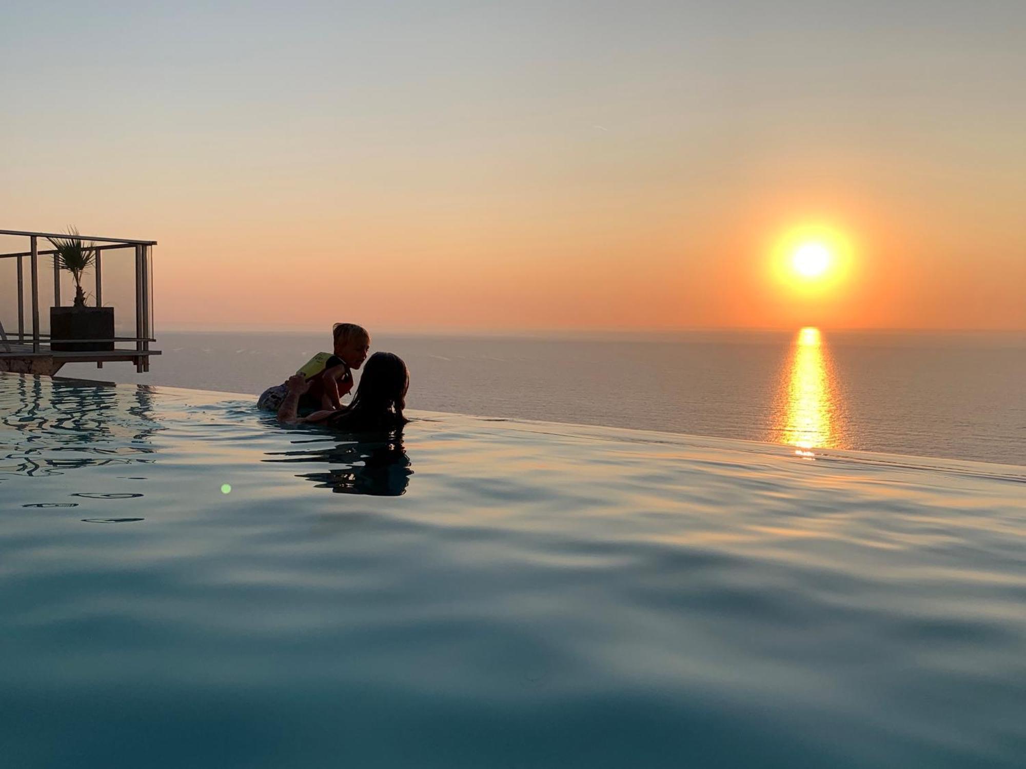 Kathisma Bay Villas - Luxury Villas- Villa Oceanos Kalamítsi Buitenkant foto