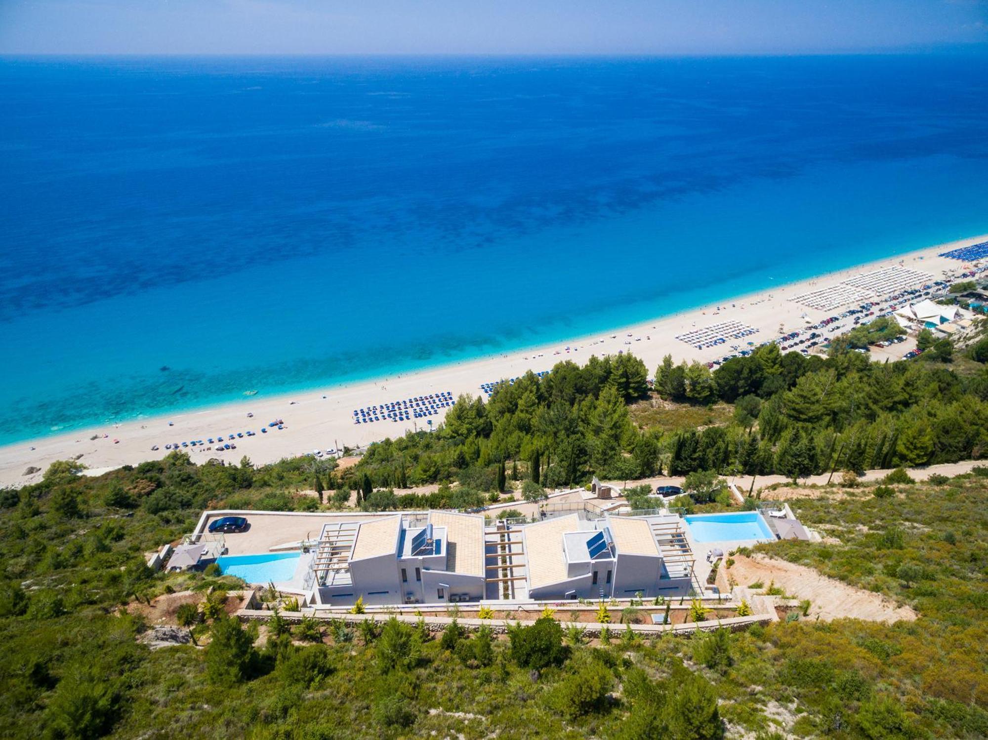 Kathisma Bay Villas - Luxury Villas- Villa Oceanos Kalamítsi Buitenkant foto
